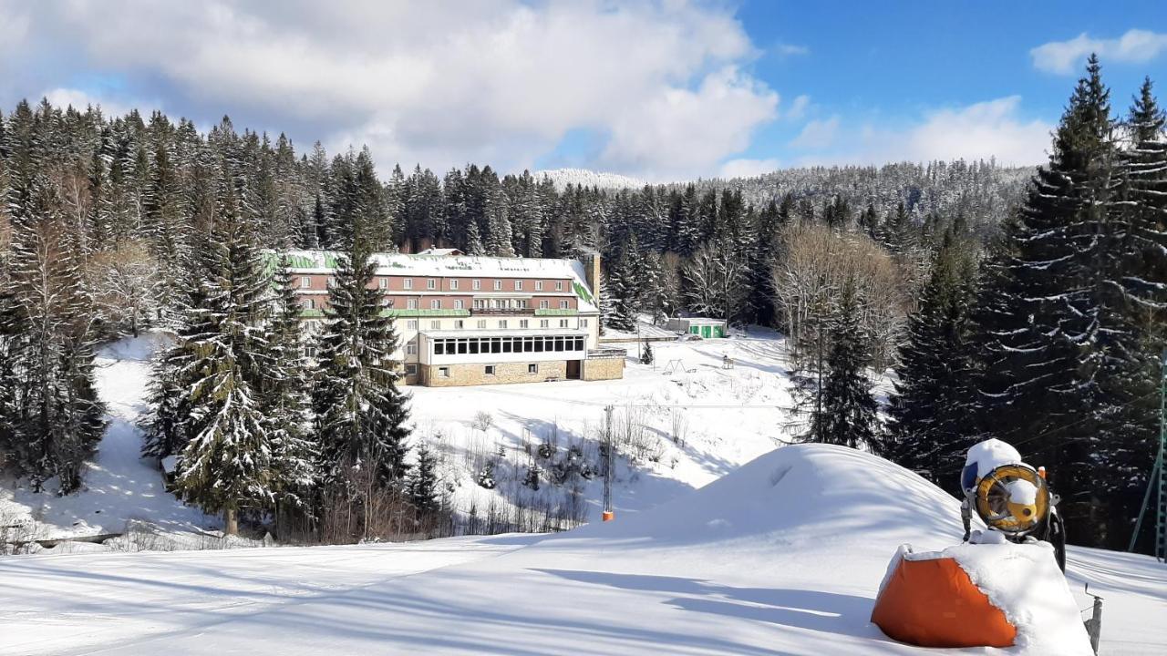Chata Orovsky Železná Ruda Esterno foto